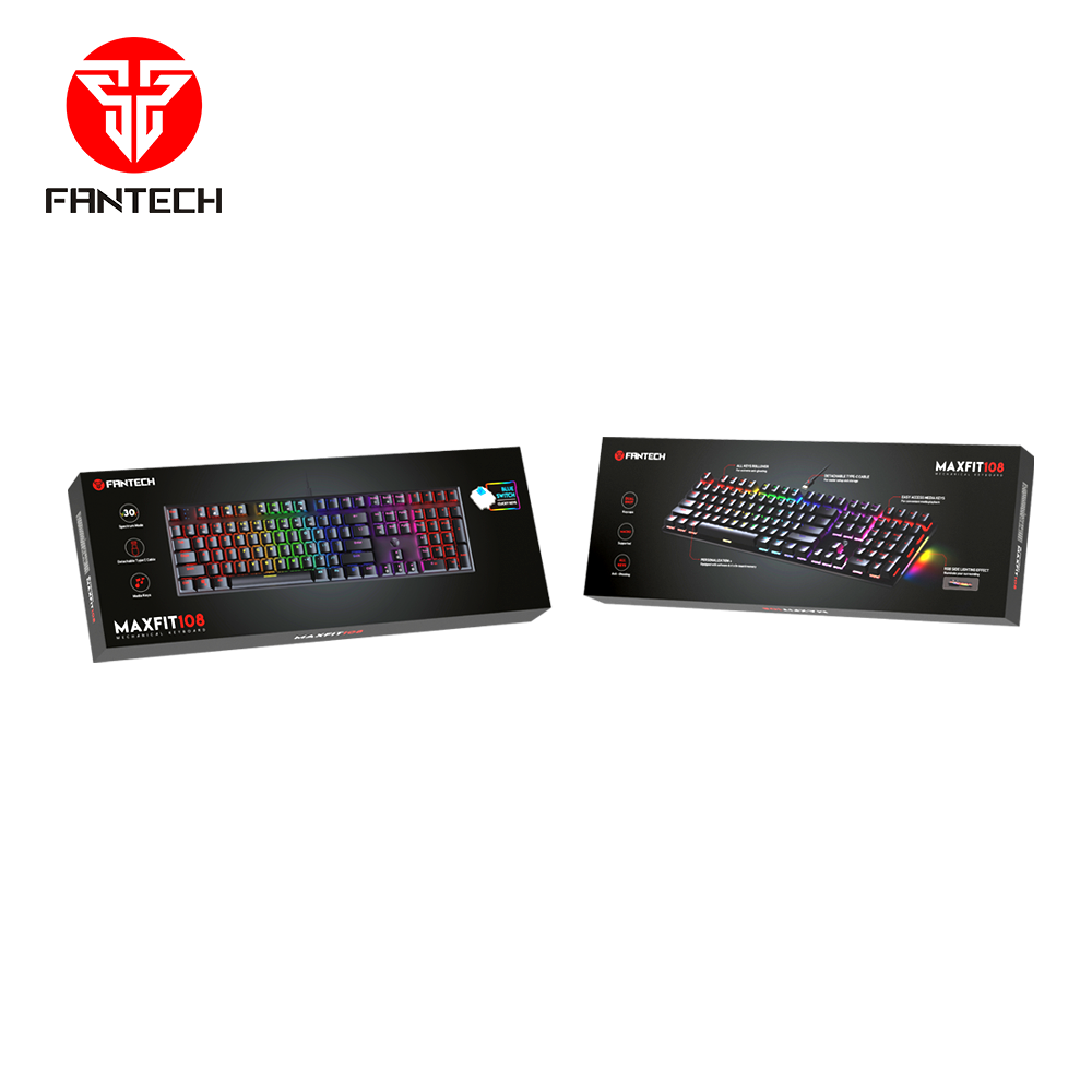 FANTECH MAXFIT108 MK855 RGB MECHANICAL KEYBOARD FANTECH MAXFIT108 MK855 RGB MECHANICAL KEYBOARD